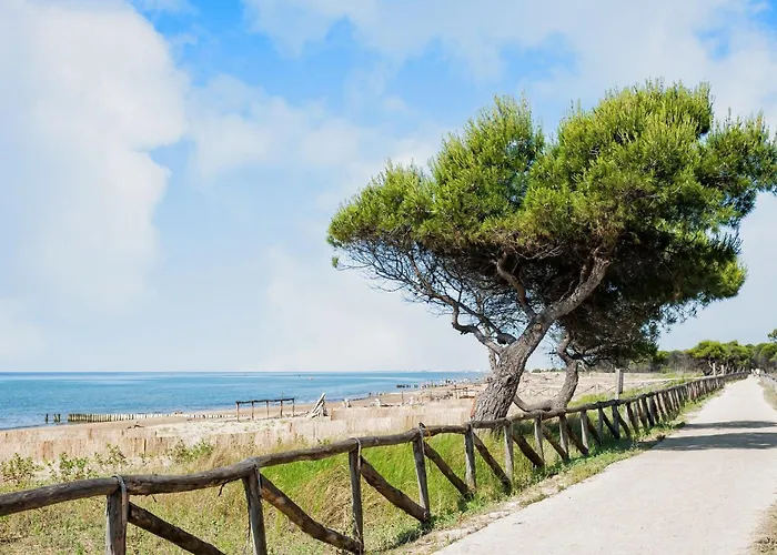 Bright Flat In A With Balcony Apartmán Bibione